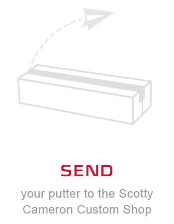 Package and send your putter to the shop