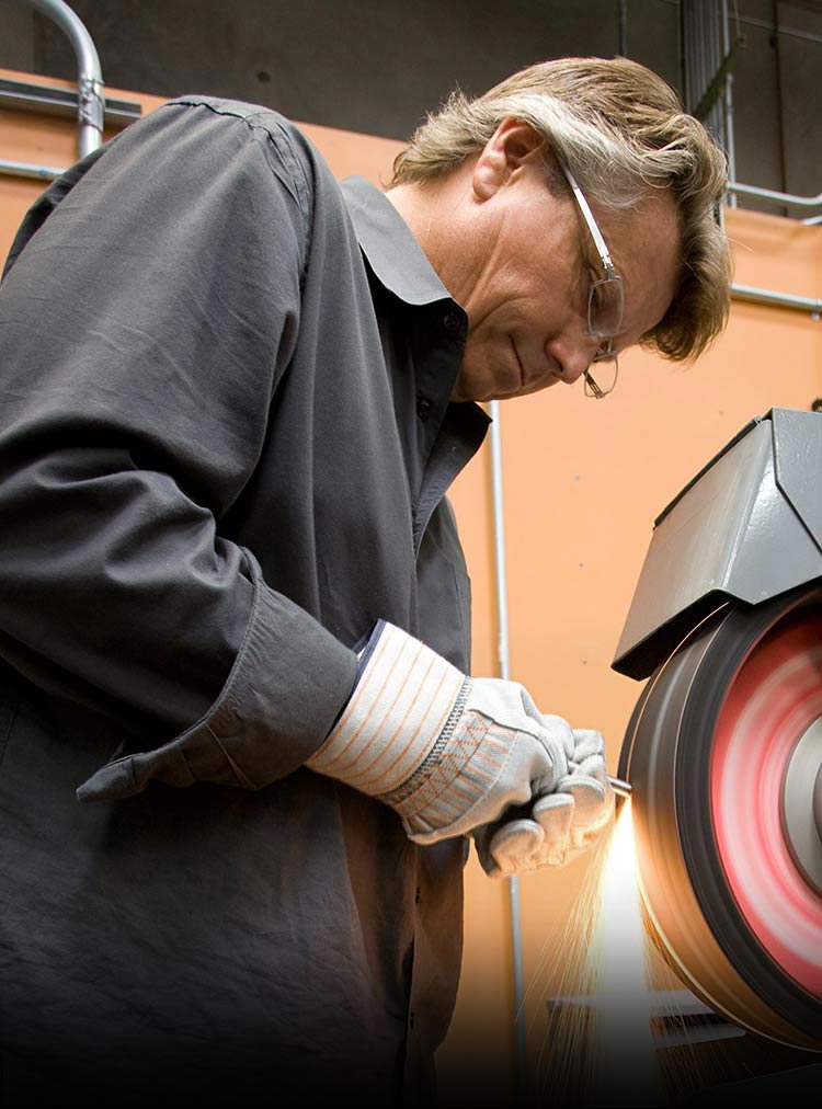 Scotty Cameron Working in his Shop