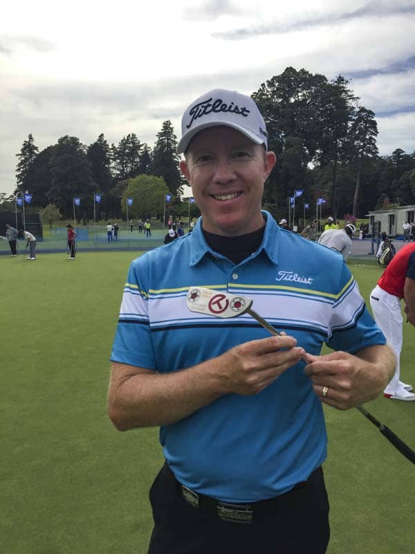 Titleist Brand Ambassador Brad Kennedy rocking his Circle T California Sonoma.