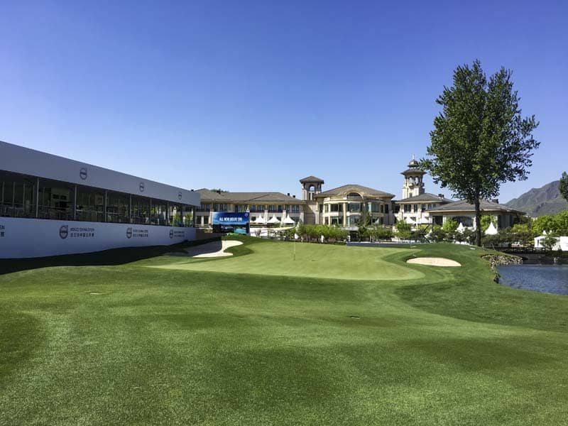 Beautiful greens and smooth fairways.
