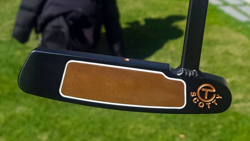 Circle T Newport Button Back displaying its rich Teryllium inlay.