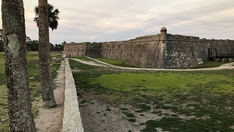 The Castillo de San Marcos in St. Augustine is the oldest masonry fort in the continental United States.