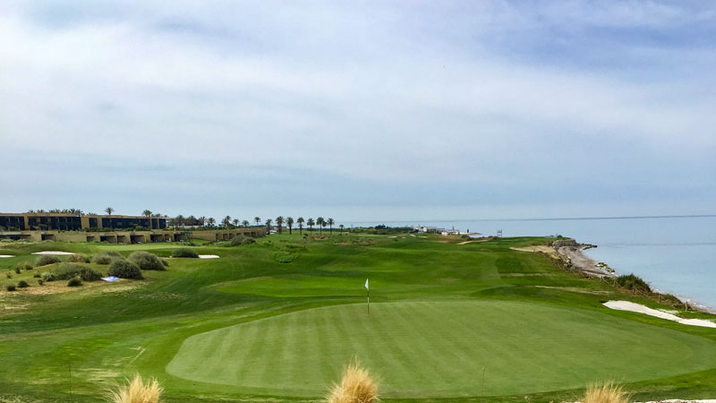Beautiful views here at Verdura Golf Club.