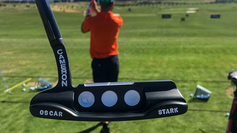 Custom sight line on this Newport 1.5 Tour putter.