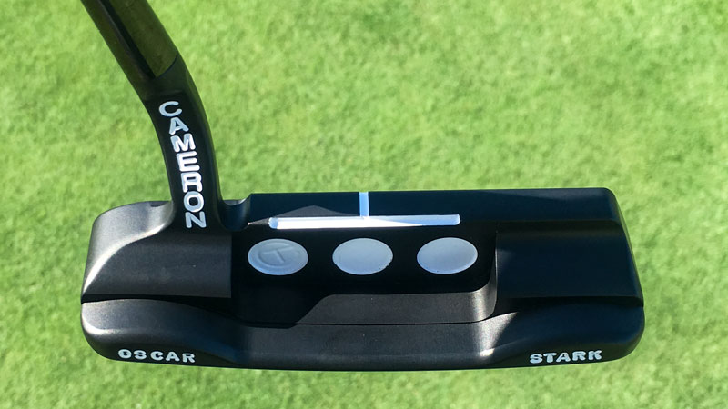 Topline view of the custom sight line on this Circle T prototype.