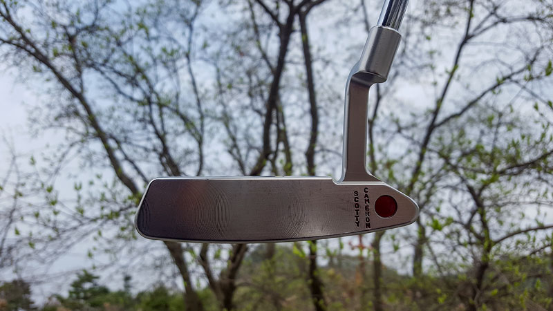 The rare vertically stamped Scotty Cameron.