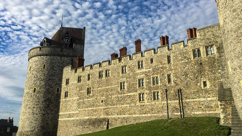 Dreamy castle shot.