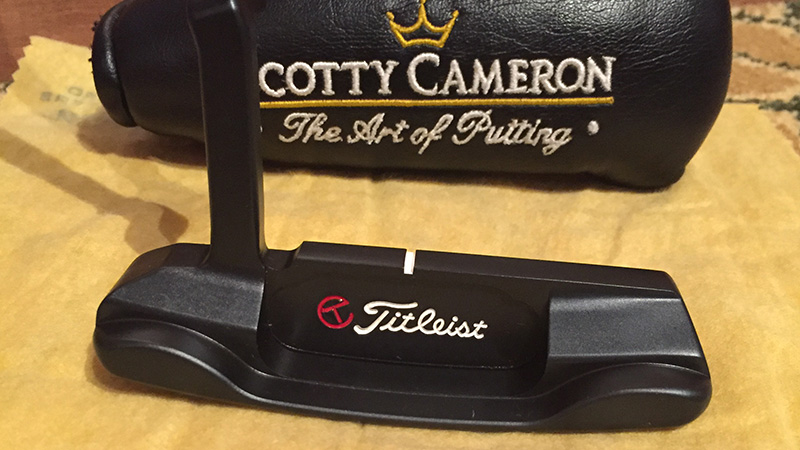 The Old School cool of Scotty's tried and true Newport Tour putter.