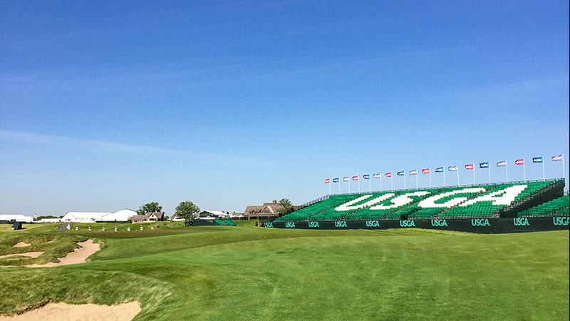 Before the fans fill the stands.