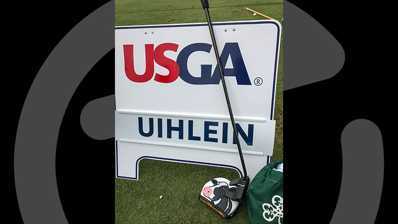 Peter Uihlein rocks a mid-round Circle T Cowcover with his Futura T5W 2.5 Prototype.