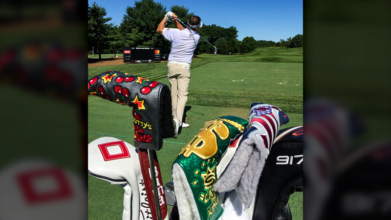 Always a big fan of our headcovers, Jason Bohn rocks them all!