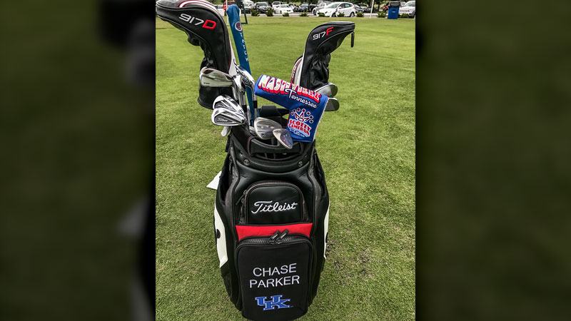 Web.com Tour player Chase Parker says hello from Nashville.