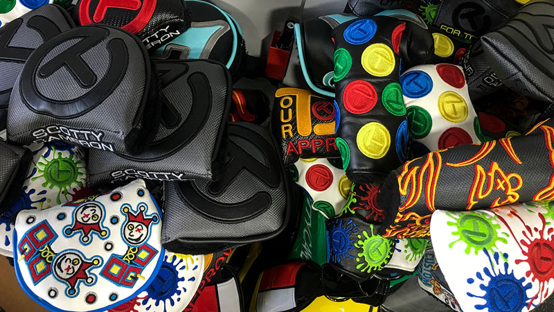 Colorful headcovers in the European TTSV.
