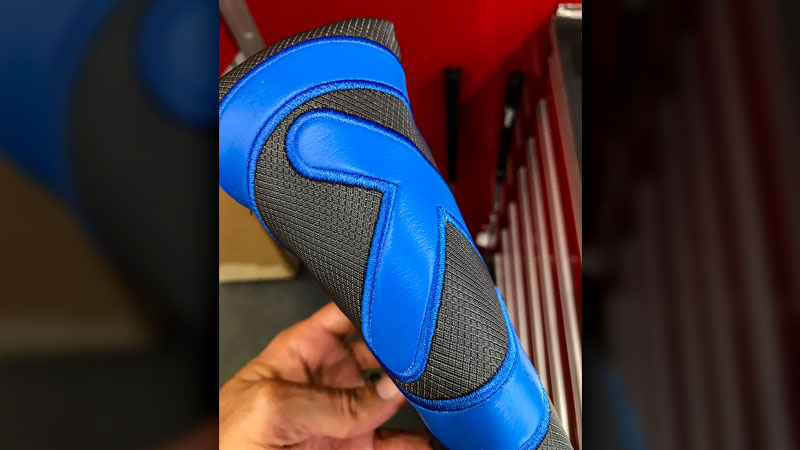 New blue Industrial Circle T headcover.