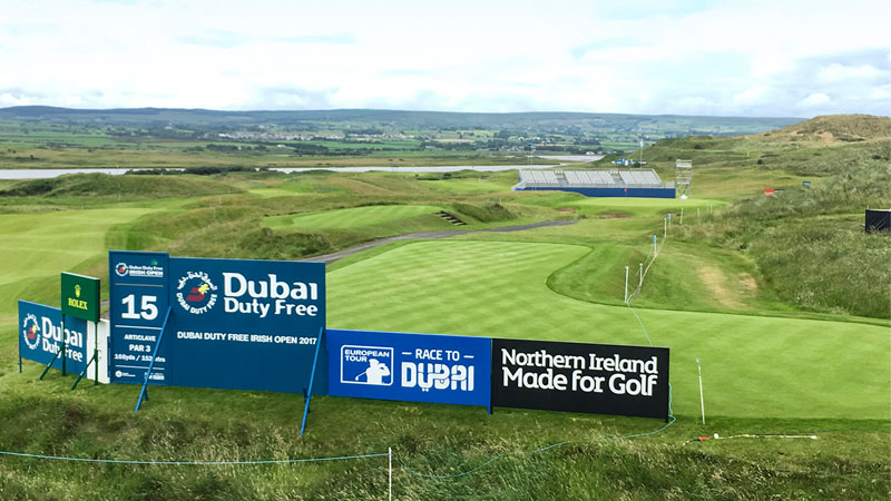 Hello from Portstewart Golf Club in Northern Ireland.