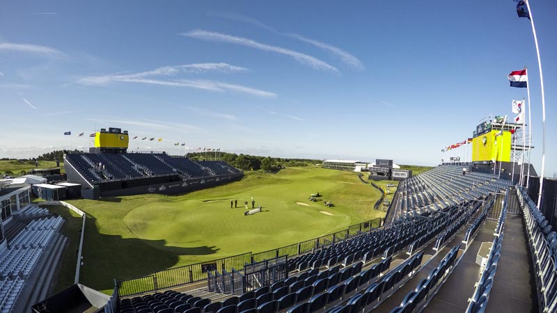 Let's hope those skies stay blue for the weekend.