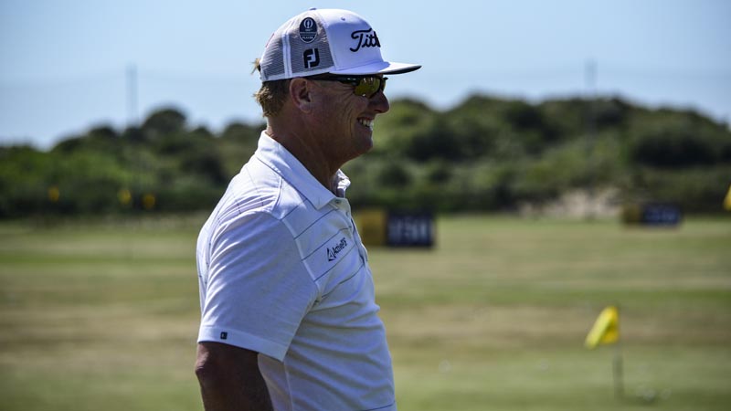 Titleist Brand Ambassador Charley Hoffman, who is competing in his sixth Open Championship