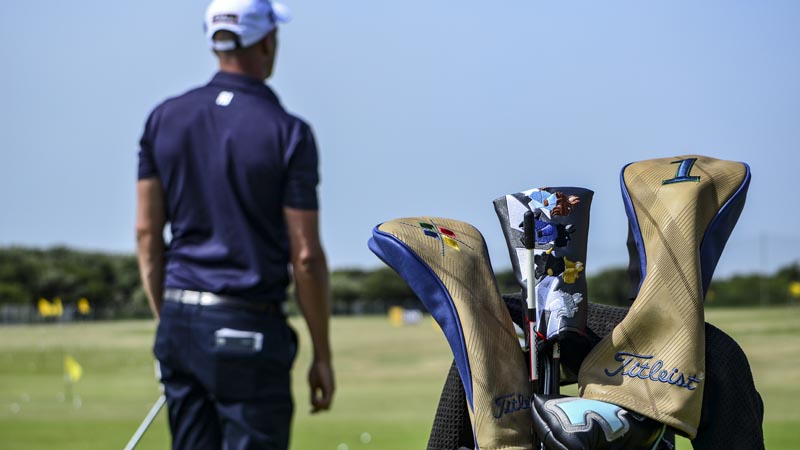 Third major Limited Edition Headcovers with the Scotty Road headcover