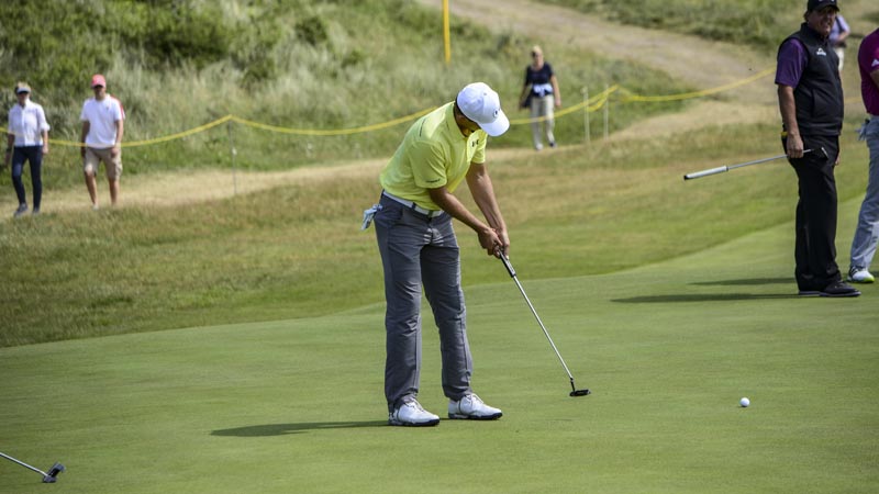 Spieth with a smooth roll T1 on opening day
