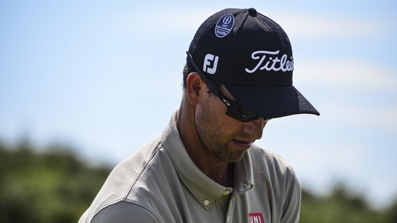 Titleist Brand Ambassador Adam Scott with his 18 appearance here at The Open.