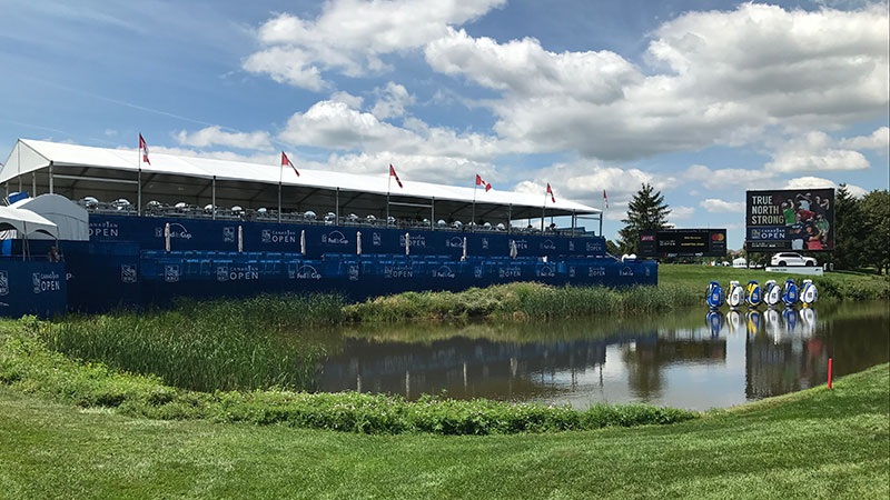Hello, from Glen Abbey Golf Club in Oakville, Ontario, Canada.