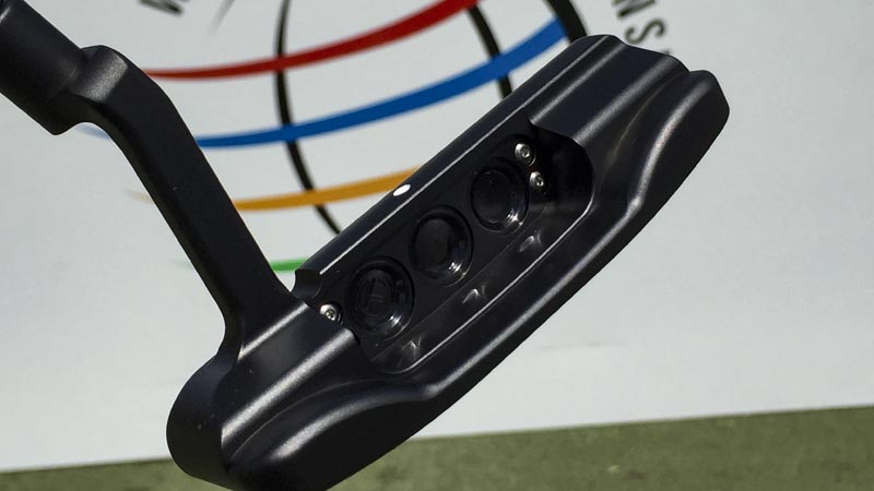Select Concept 1 Tour putter with a milled sight dot.