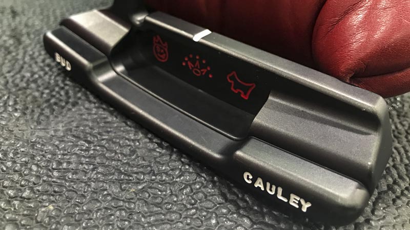 Titleist FPL player Bud Cauley's Newport 2 Tour prototype.