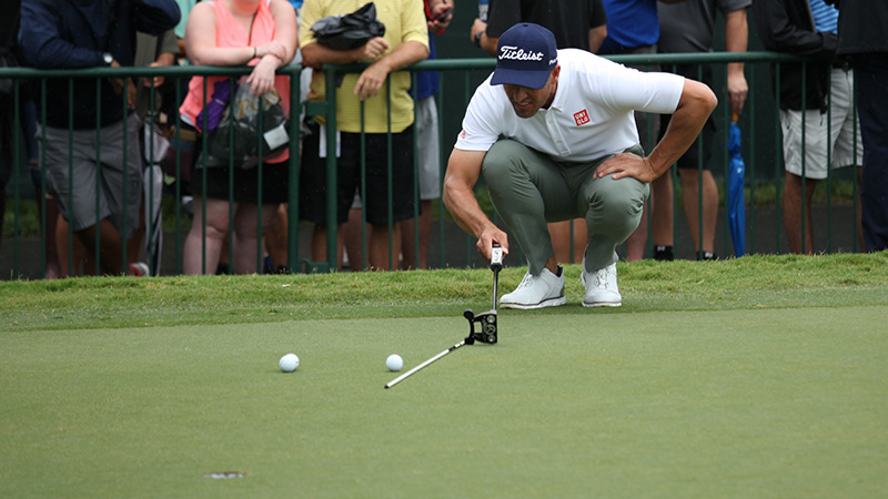 Adam Scott with his Futura T6M prototype.