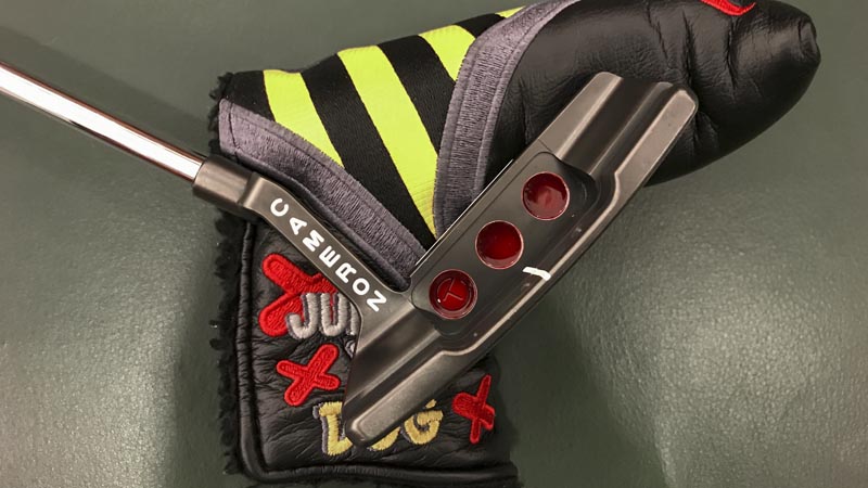 Also, the well-gamed Custom Shop Junk Yard Dog headcover.
