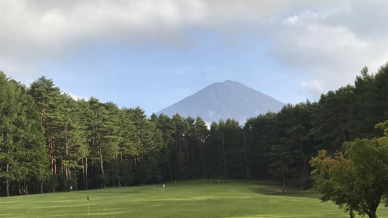 In the shadow of Mt. Fuji.