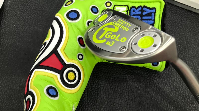 Sublime lime Crowned Industrial Circle T headcover, too.