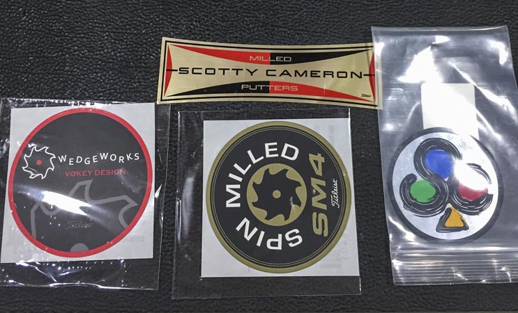 A few brand stickers onboard the TTSV in Atlanta.