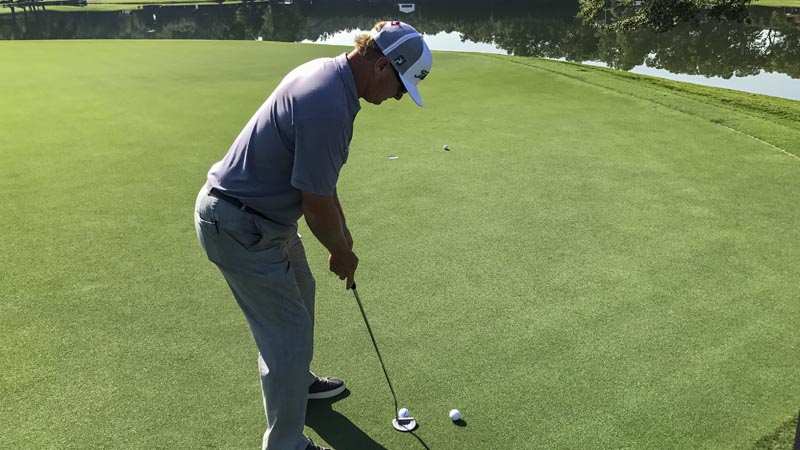Charley Hoffman, always grinding.