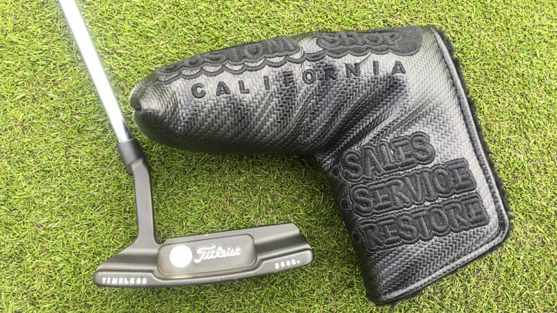 Newport 2 Timeless SSS with Custom Shop headcover.