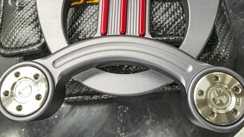 The bar back design of Scotty Futura X Tour Prototype.