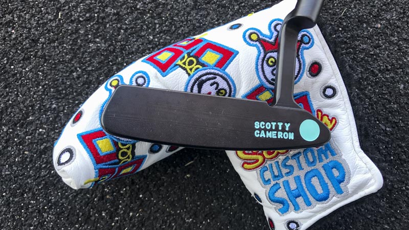 Custom Shop Jackpot Johnny headcover on Tour.