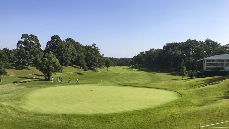 Scenes from the Gifuseki Country Club East Course.