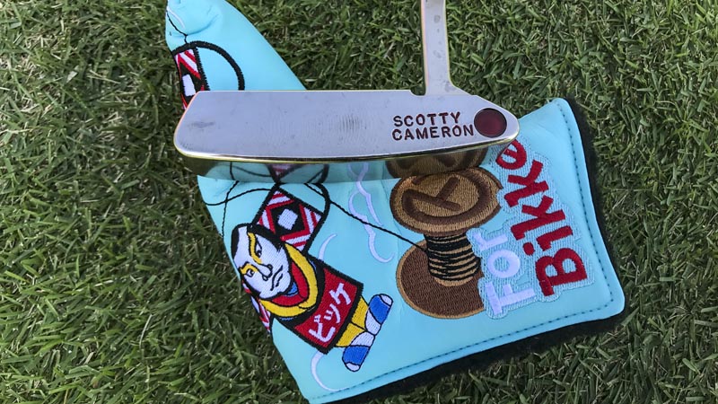Bikke's Newport 2 Timeless and custom headcover.