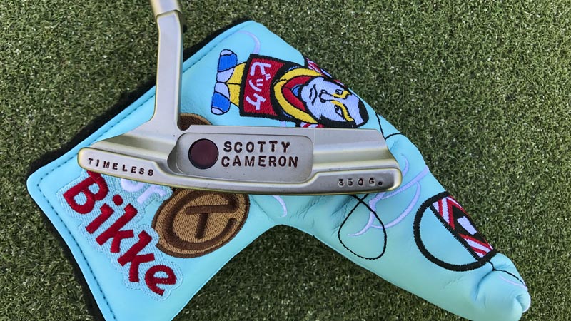 Bikke's Newport 2 Timeless and custom headcover.