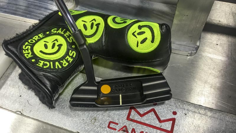 Newport 2 Timeless with a retired Custom Shop Dancing Go Getter headcover.