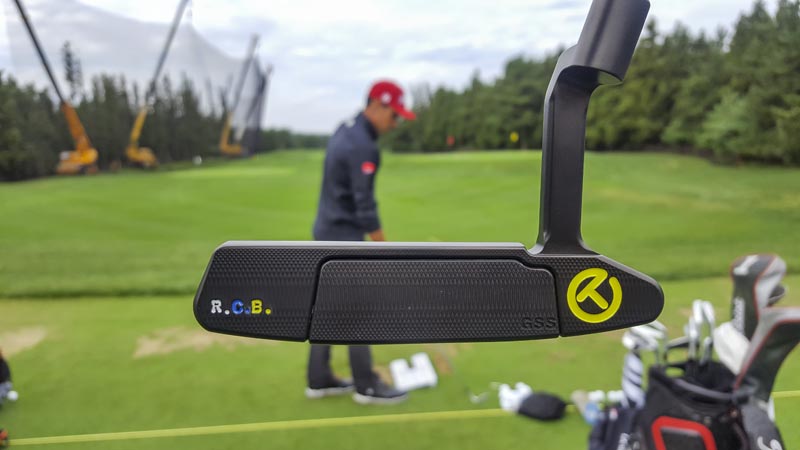 Rafa's Select Concept 2 Tour putter in Tour Black.