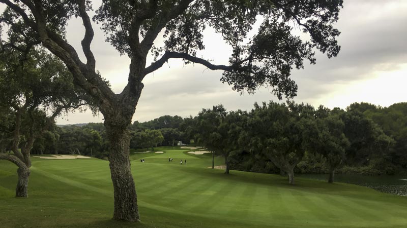 The view from Sotogrande, Spain.