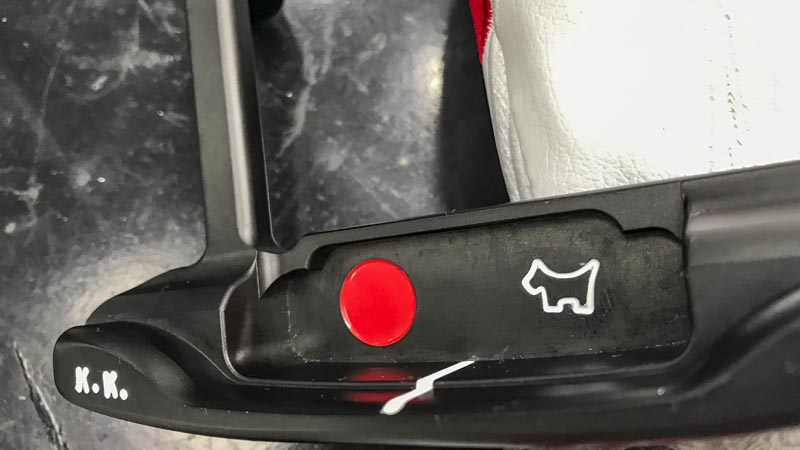 Hand-stamped Scotty Dog on the loose.