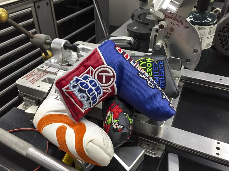 That's our 2017 Greetings from Nashville Circle T headcover given to loyal putter players on the Web.com Tour.