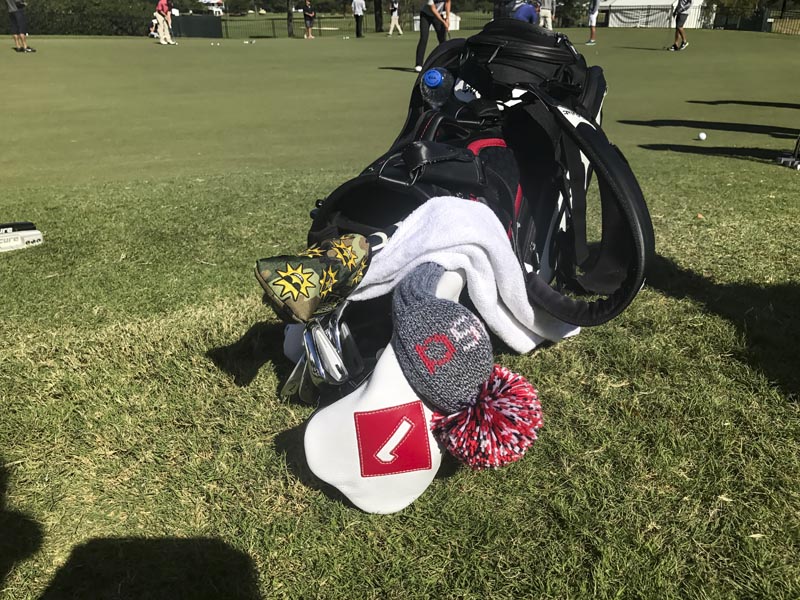Our Custom Shop Limited Sunshine Camo headcover made it to the PGA Tour.