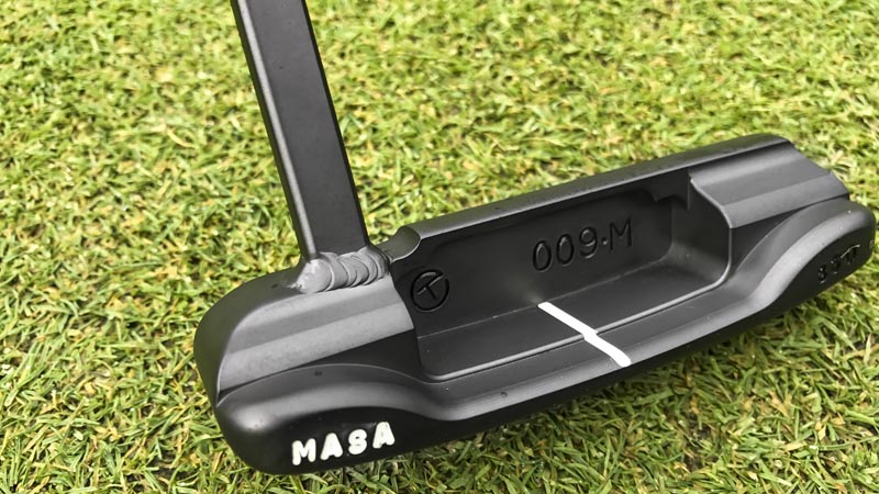 009M in our Tour Black finish with a welded mid-slant long neck.
