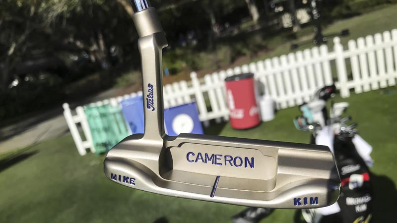 Titleist FPL player Mike Kim's 009M.