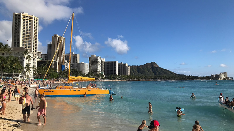 Another beautiful day in paradise.
