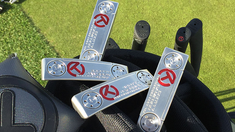 A peek inside our staff bag's Tour putter offerings.