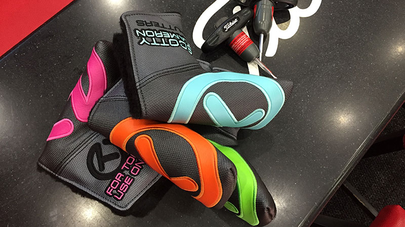 New Year. New pop color Circle T headcovers on Tour.
